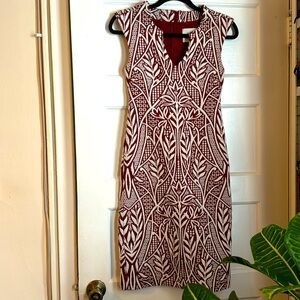 Anthropologie HD in Paris midi dress XS 0P